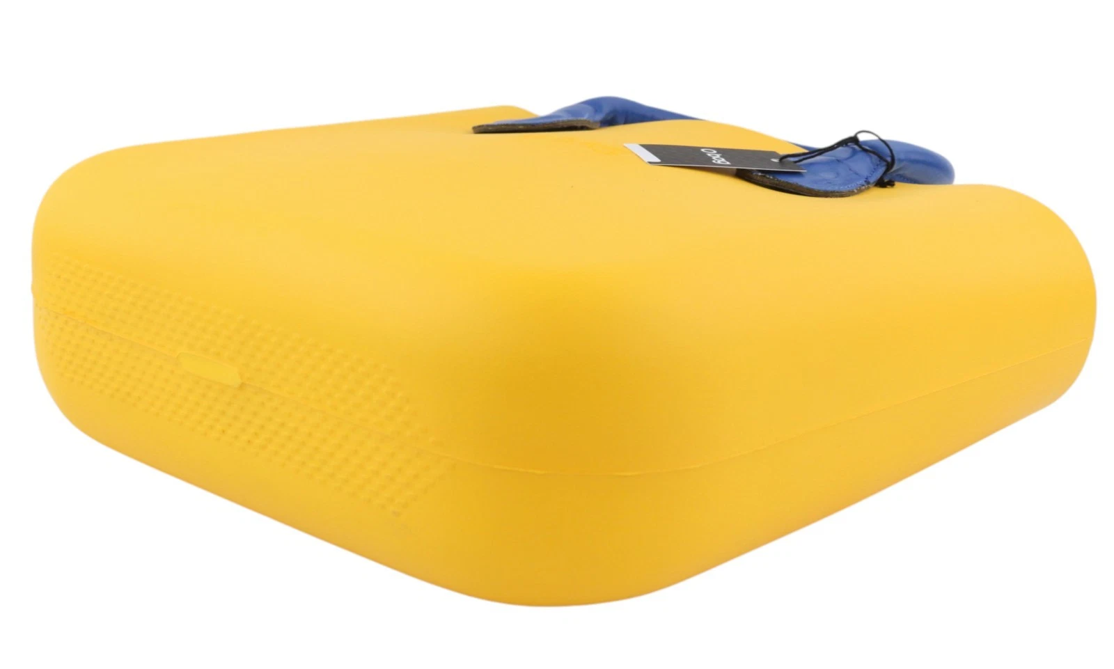 O Bag Mini Women Bag OS Yellow Blue Double Handles Zipper Square - O Bag