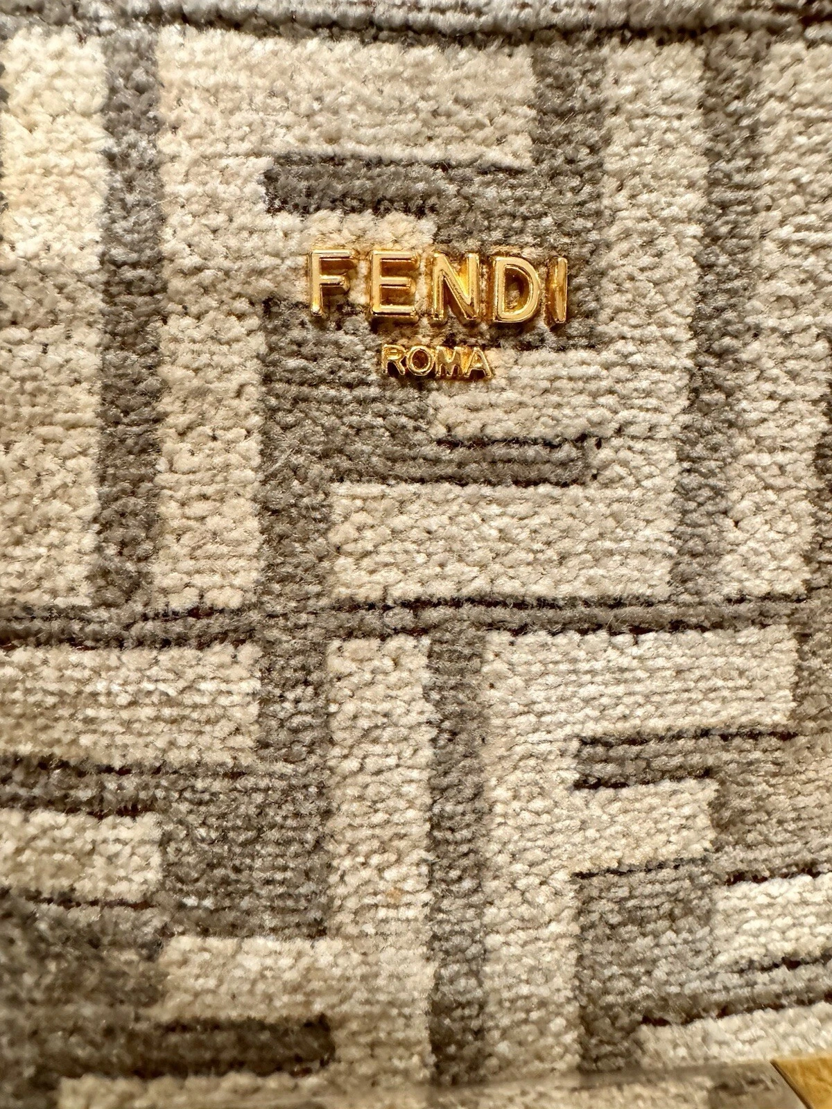 Femdi O Lock Cloth And Calfskin Leather Shoulder/clutch Bag 🔥Black Friday Sale - O Bag