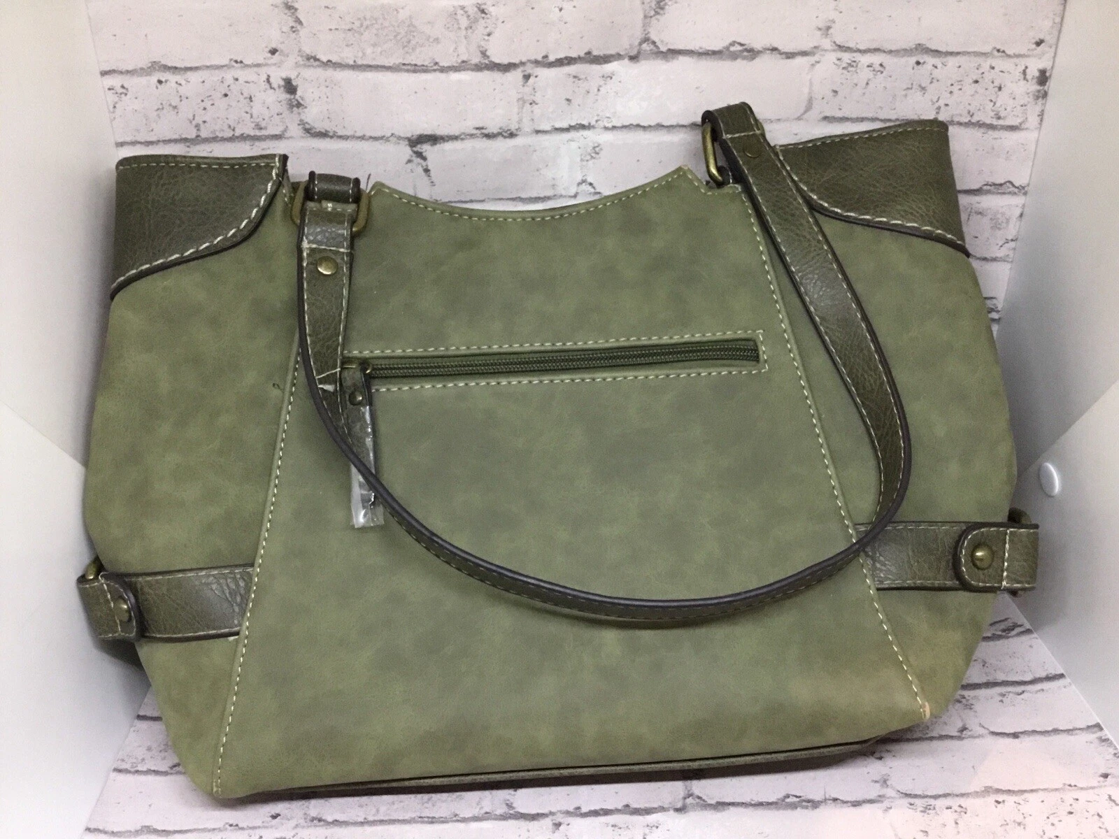 B.O.C. Faux Leather Shoulder Bag - O Bag