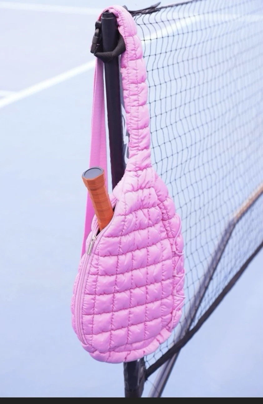 Pickle O' Joe Quilted Sling Bag - Vibrant Purple - O Bag