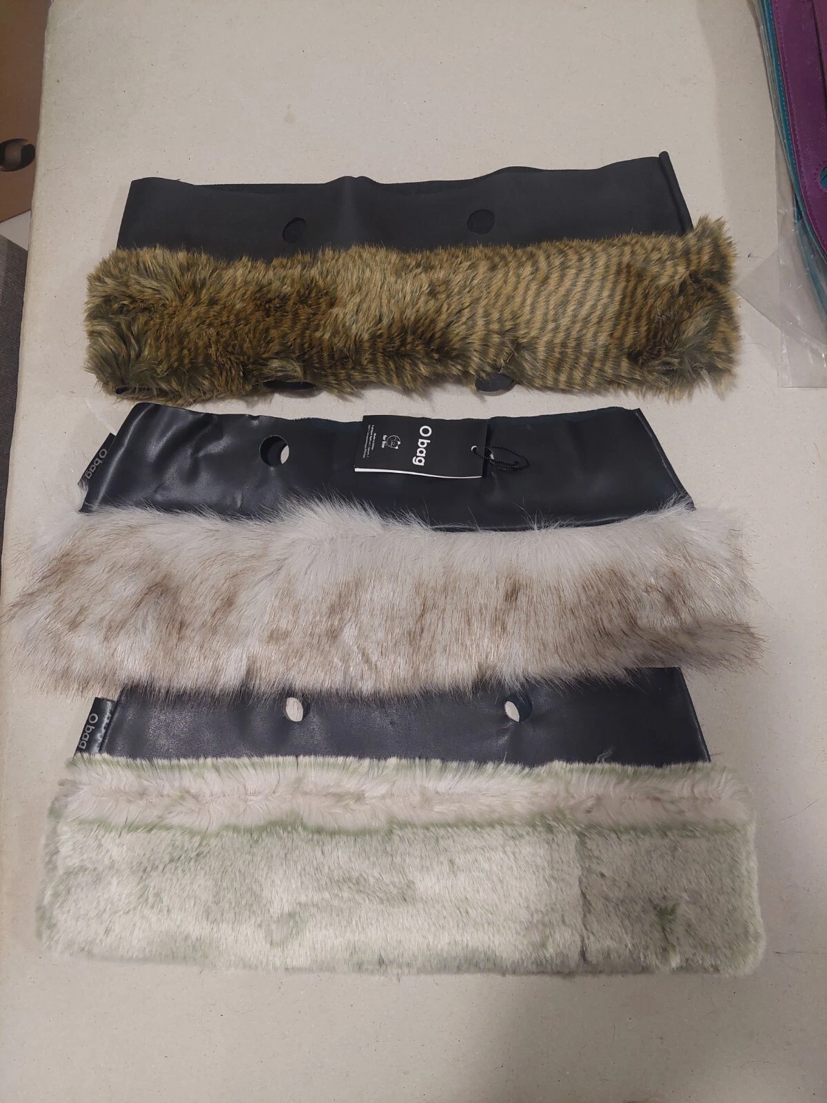 Mini Fur O Bag Edges - O Bag
