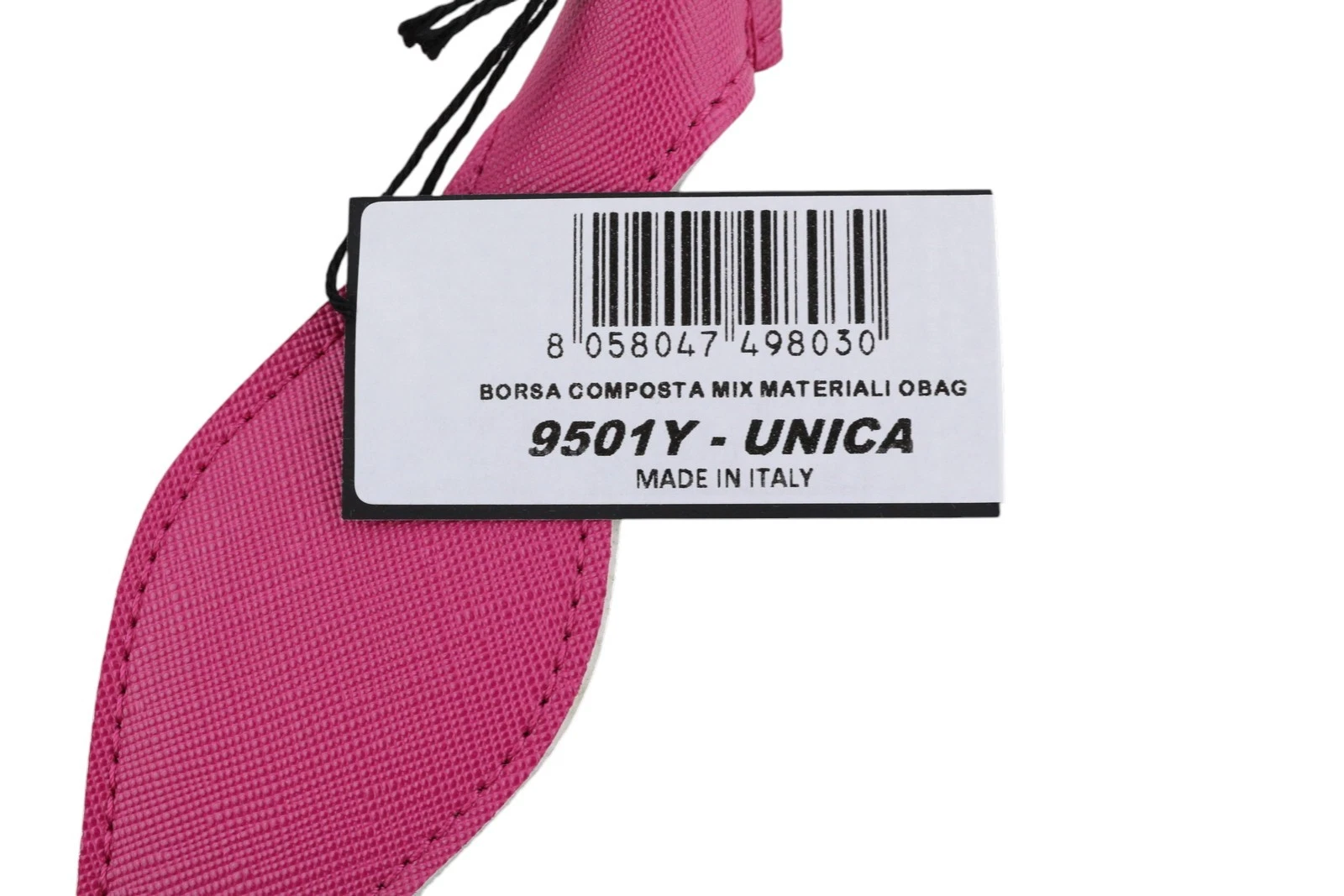 O Bag Women Bag OS Grey Soft Inner Zip Pouch Double Handle Square Logo - O Bag