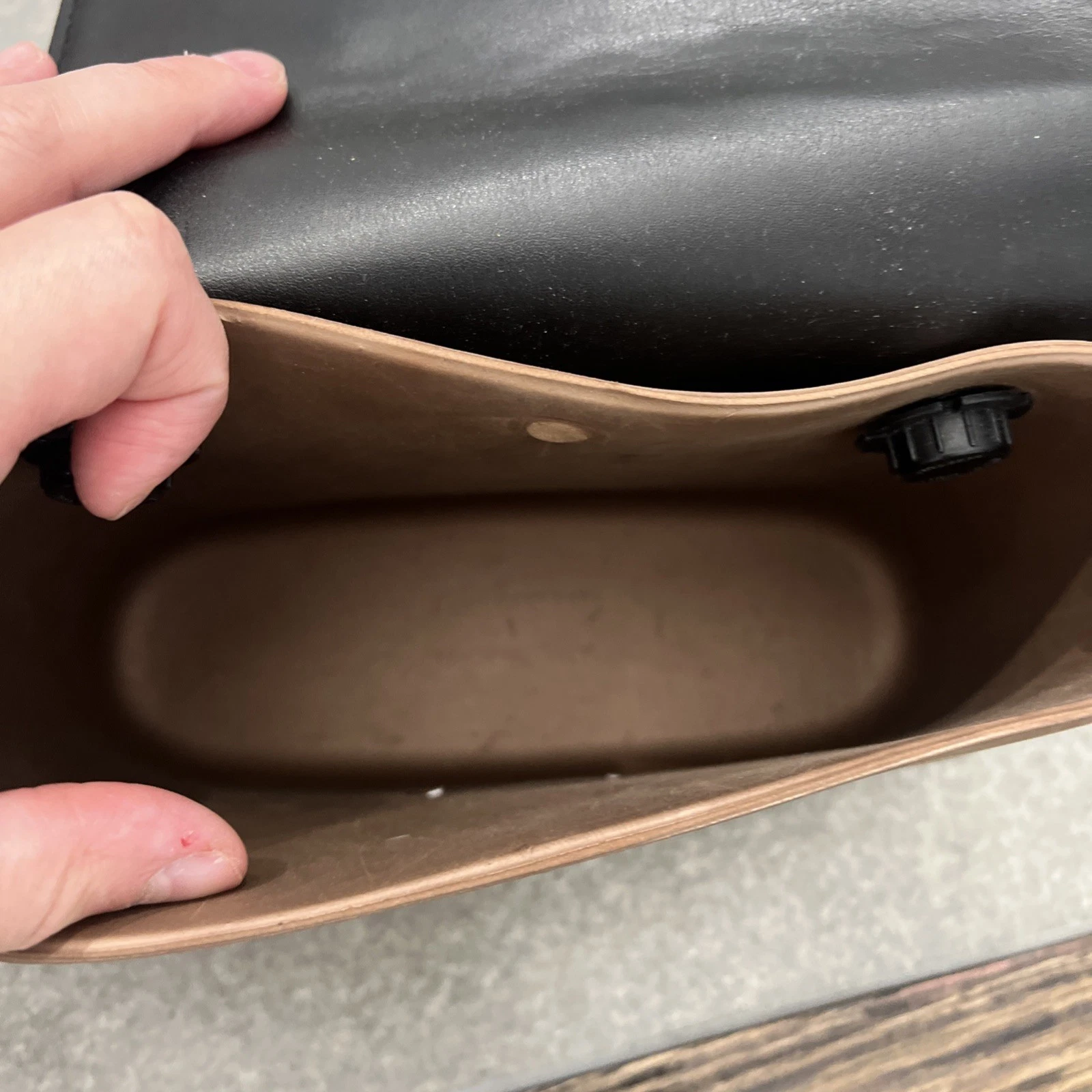 O-Bag O-Pocket Rubber Purse made in Italy-interchangeable flap/strap - O Bag