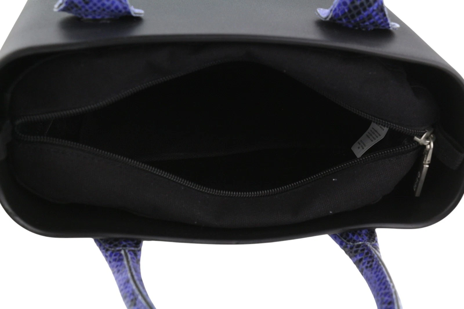 O BAG Chic Women bag OS Black Purple Inner bag Double Handle Square Tote - O Bag