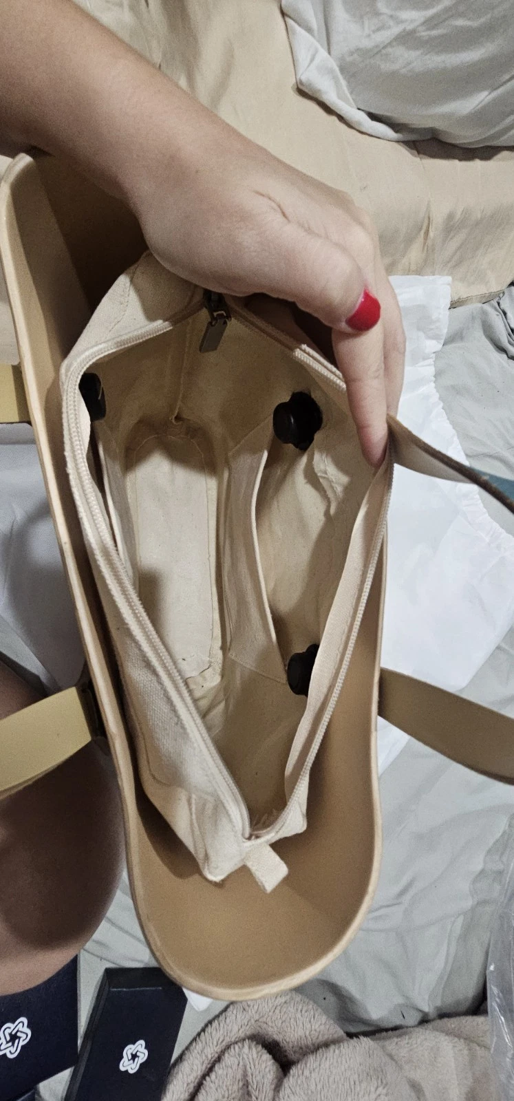 O BAG Chic Women bag Double Handles Inner bag Tote - O Bag