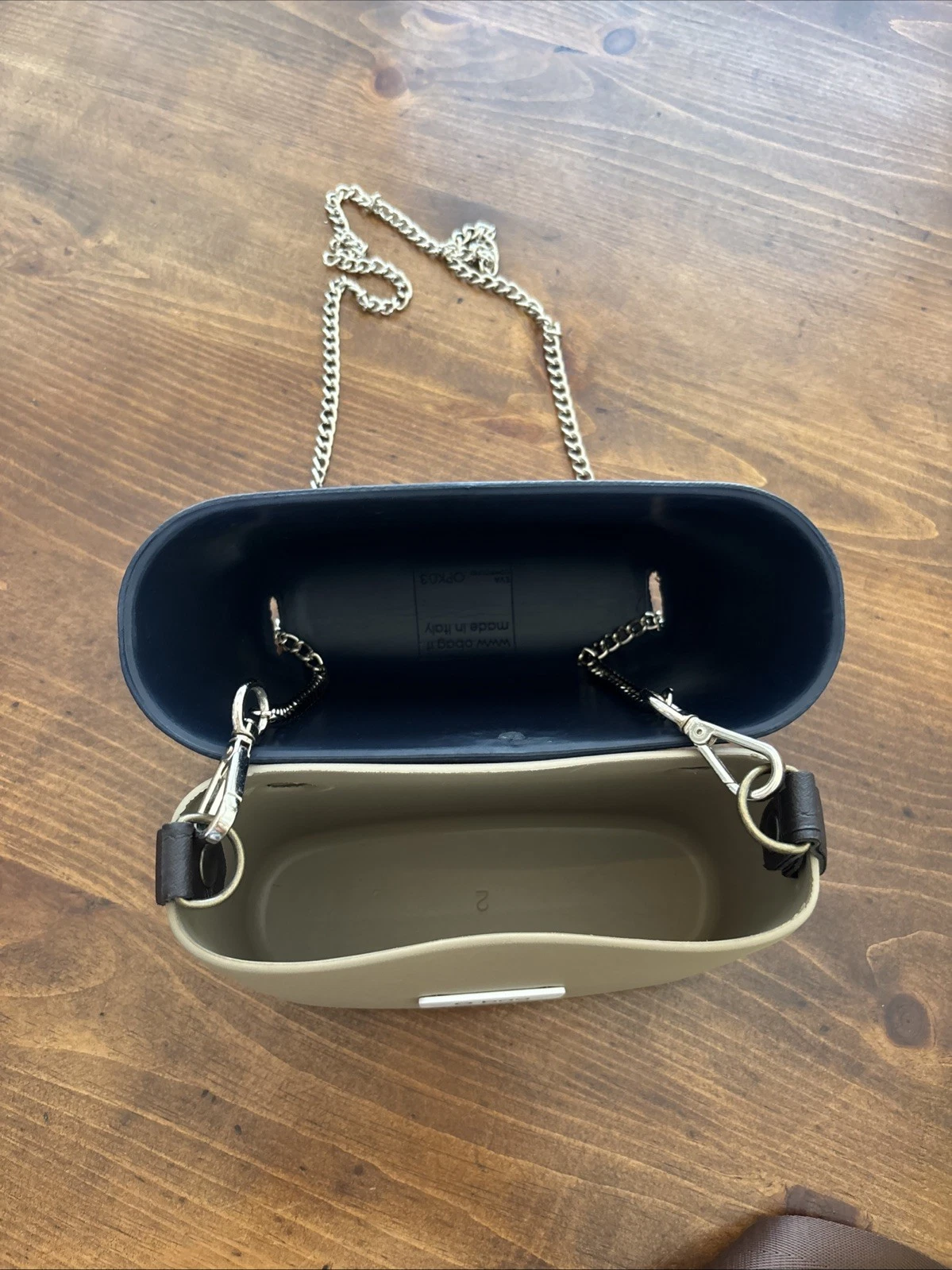 O Bag Pocket Bag. Durable & Lightweight EVA Rubber. Made In Italy. Good Cond! - O Bag