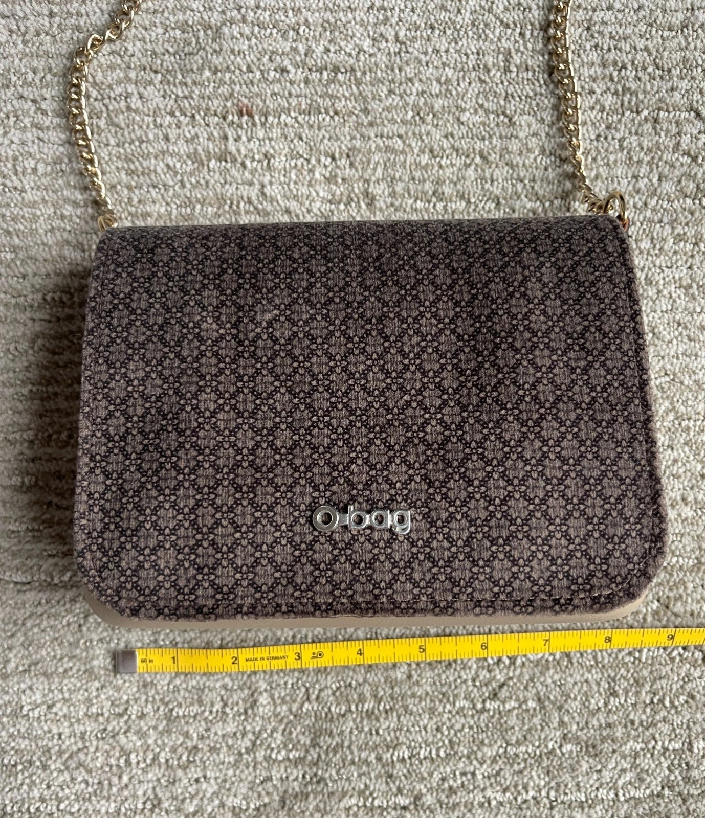 O Bag crossbody purse with chain strap - O Bag