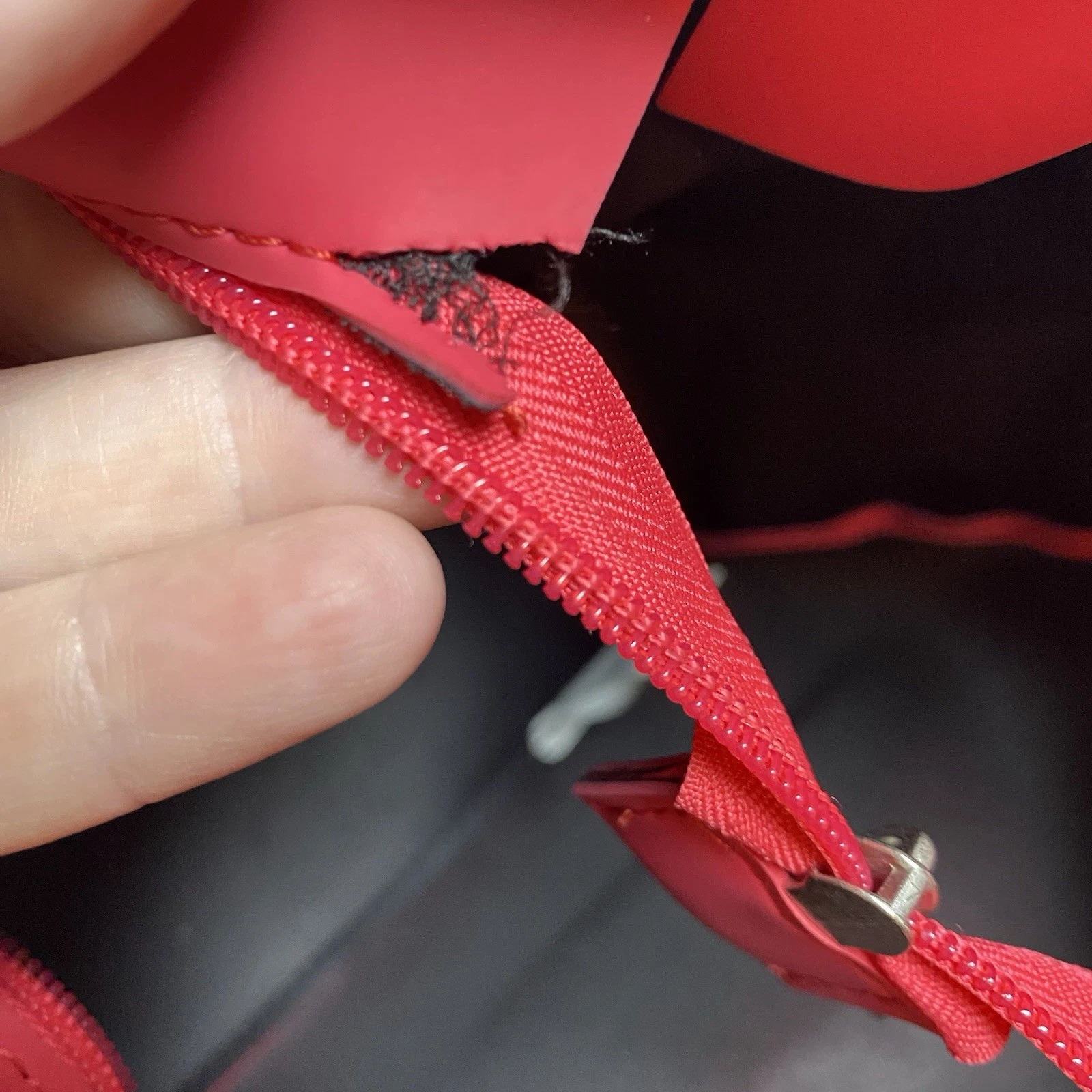 O Bag Unique Soft Melville Amarato Tote Bag Large Pink Chain Handles - O Bag